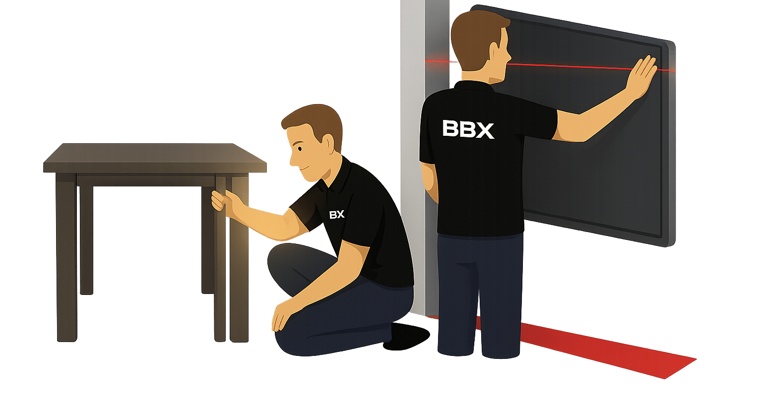BBX Moving | Home - Two men wearing  BBX Moving | Home - Two men wearing